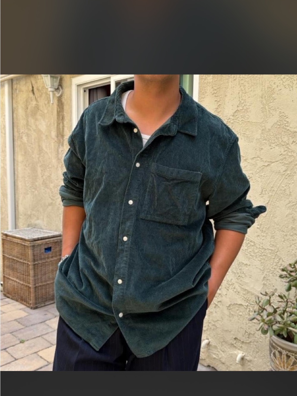 Madewell Corduroy Work Shirt